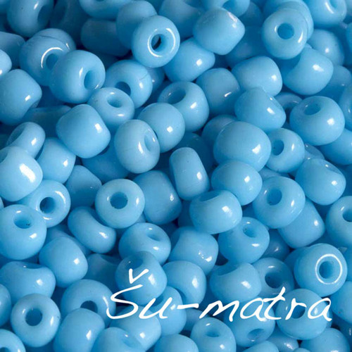 Rokajl neprůhledný modrý, 3 mm (50 g)