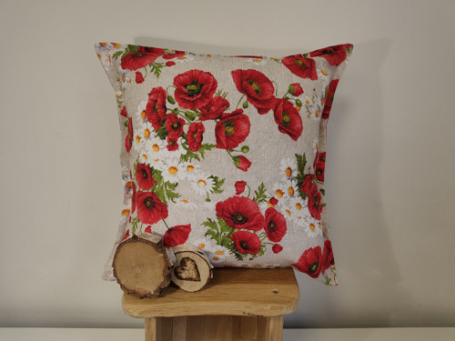 Povlak na polštářek MÁKY 40*40cm