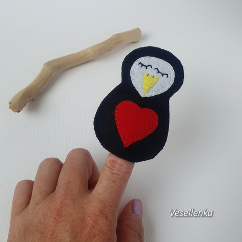 Spinkálek maňásek tučňáček Emilek