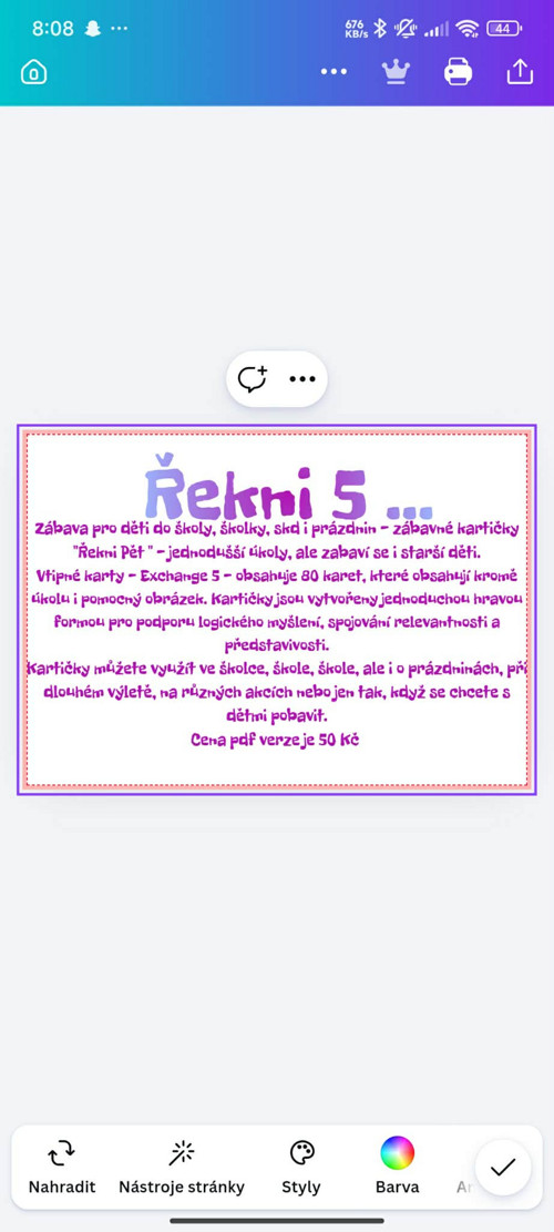 Rekkni pět