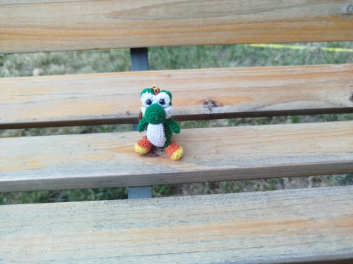 Handmade Amigurumi Dino Dinosaur 2" — foto 1
