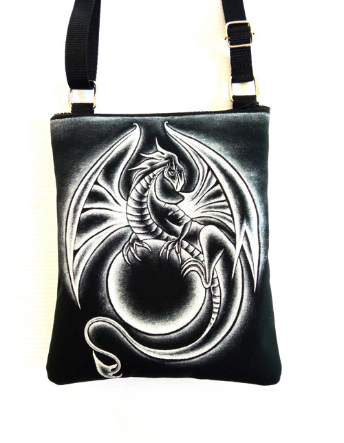 Crossbody-STŘÍBRNÝ DRÁČEK