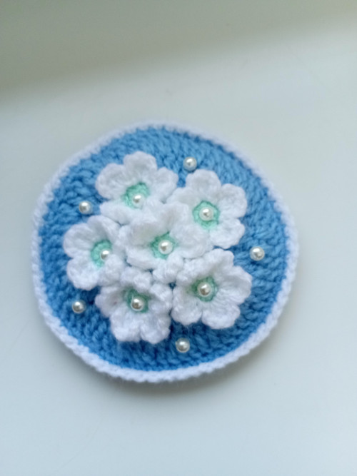 Kulatá kapsička na zrcátko pr. 9 cm