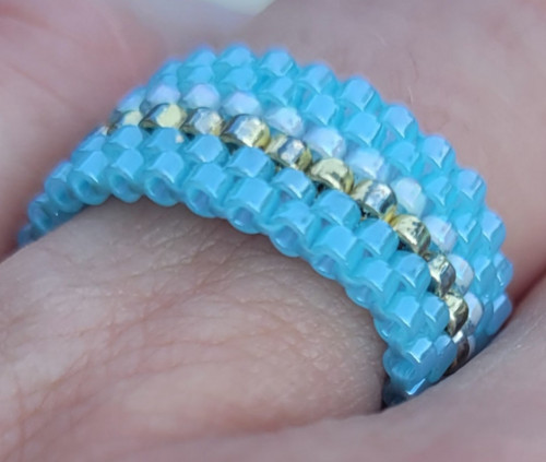 Blue Lagoon | Peyote | TOHO Beads