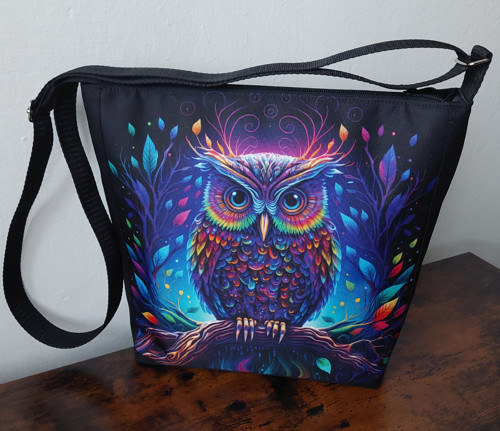 Crossbody kabelka přes rameno – Magická sova