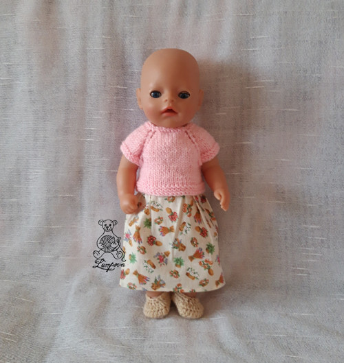 Sukénka pro panenku Baby Born 36 cm