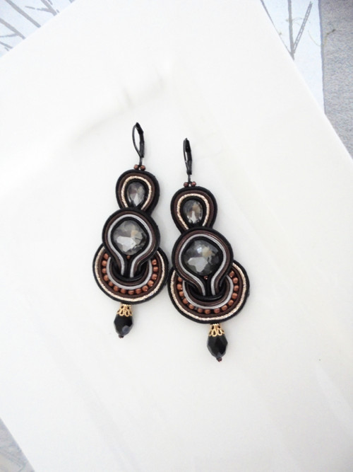 Soutache náušnice
