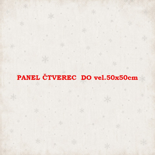 Bavlněný panel 10x10 cm