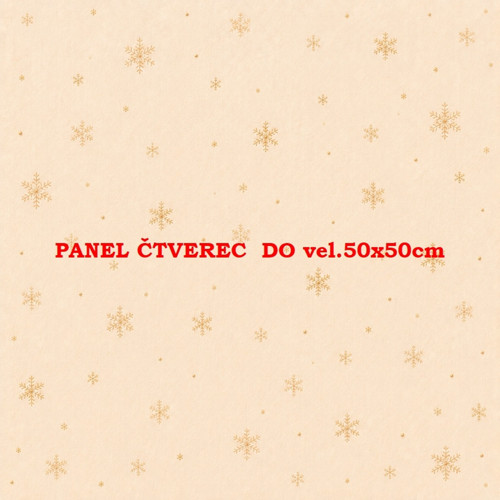 Bavlněný panel 10x10 cm