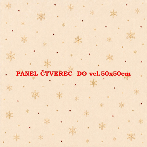 Bavlněný panel 10x10 cm