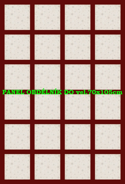 Bavlněný panel 40 x 60 cm — foto 1