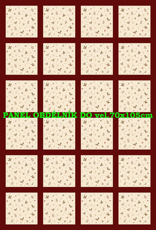 Bavlněný panel 40 x 60 cm — foto 1
