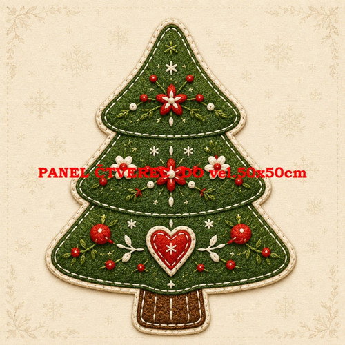 Bavlněný panel 10x10 cm