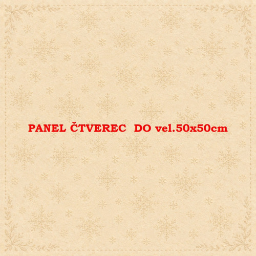 Bavlněný panel 10x10 cm