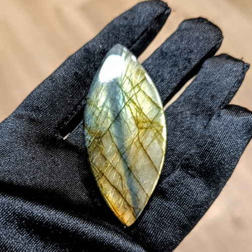 Labradorit, ID 5767, 63x28 mm
