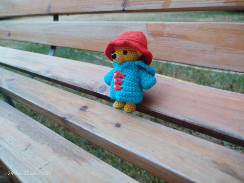 HANDMADE Amigurumi Bear 3,5" — foto 1