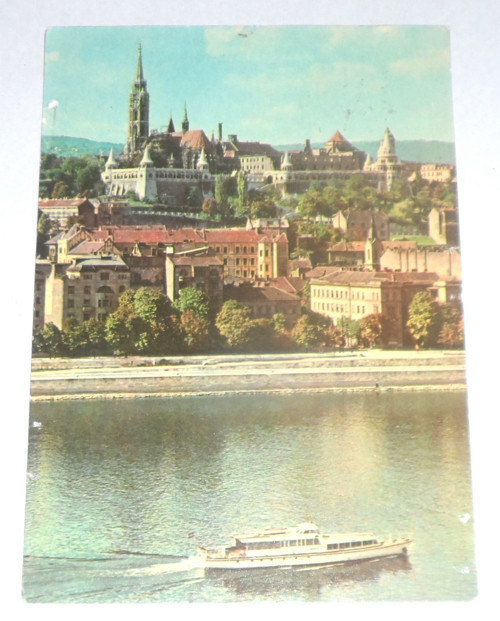 POHLEDNICE • Budapešť, Budín, 1964 — foto 1