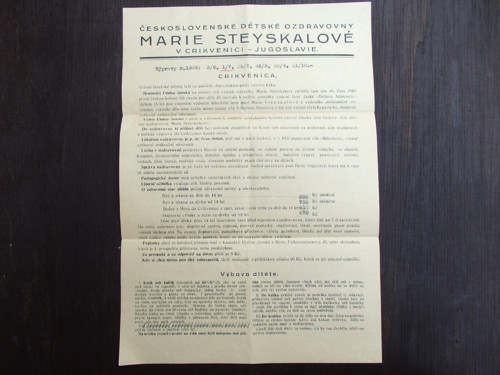 Ozdravovny Marie Steyskalové