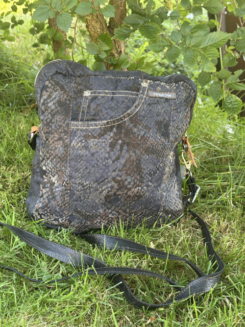 Džínová crossbody kabelka