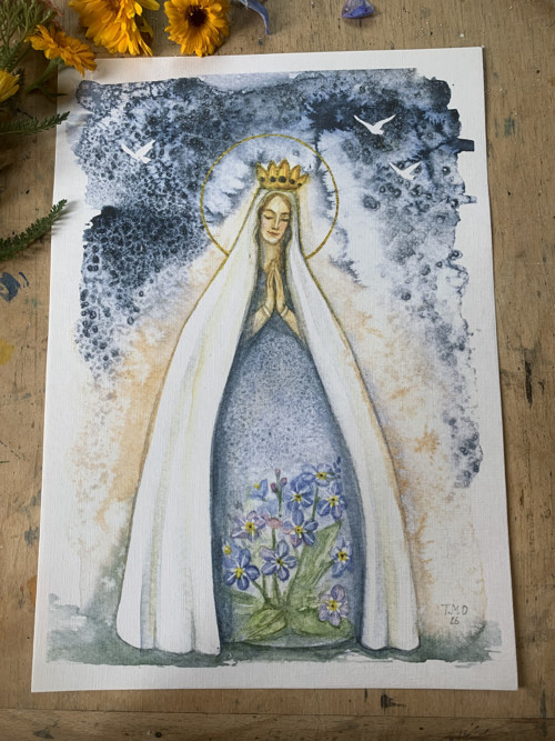 Svatá Hedvika A4 print — foto 1