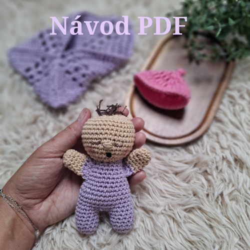 Návod na háčkované miminko
