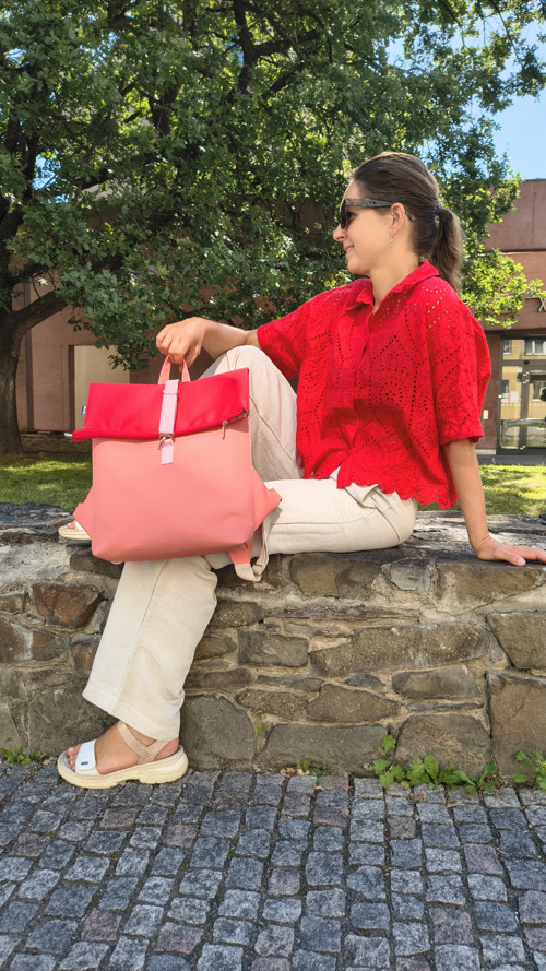 Ronya backpack pink citrus — foto 1