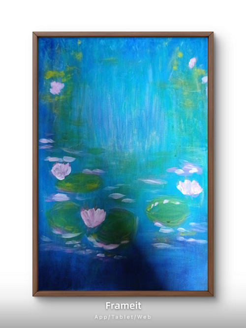 Ticho na hladině 30 x 40 cm