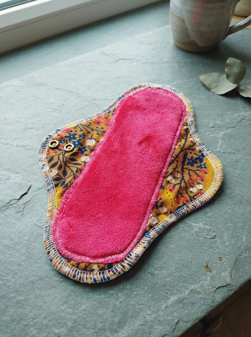 Denní vložka/ bambus aksamit/ PUL froté/ 24,5 cm