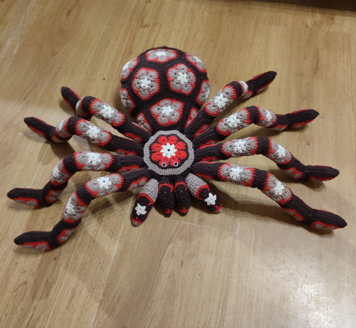 Háčkovaná tarantule