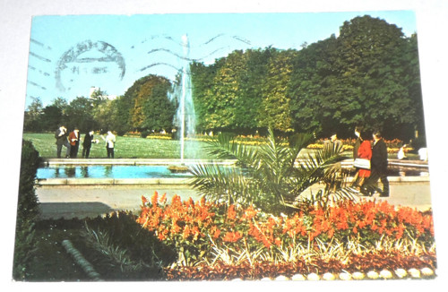 POHLEDNICE • Poděbrady, park, 1967