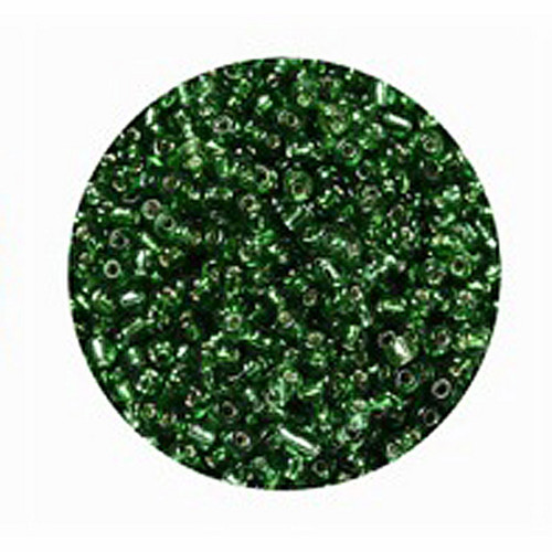 Rokajl průhledný zelený, 3 mm (90 g)