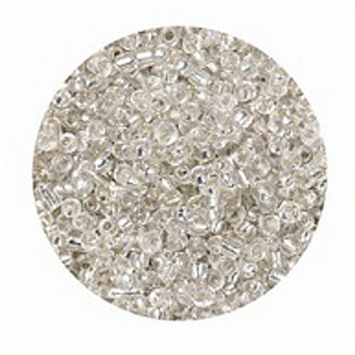 Rokajl průhledný světlešedý, 3 mm (90 g)