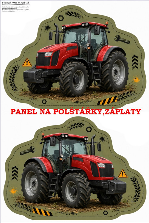 Panel na polštář, záplatu, nášivku 10x15 cm