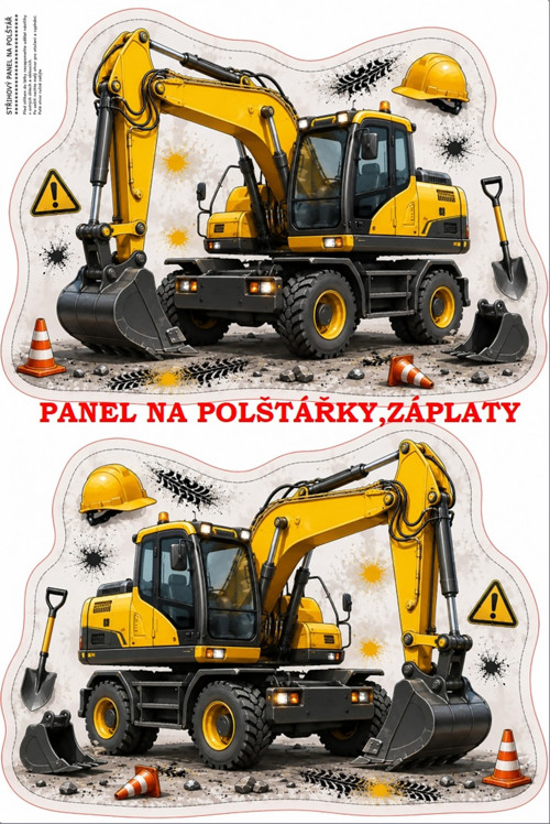Panel na polštář, záplatu, nášivku 10x15 cm
