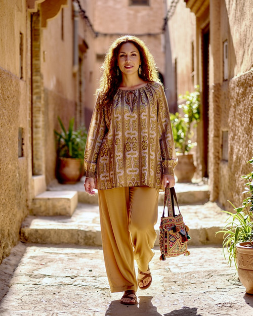 Tunika boho nádherná — foto 1