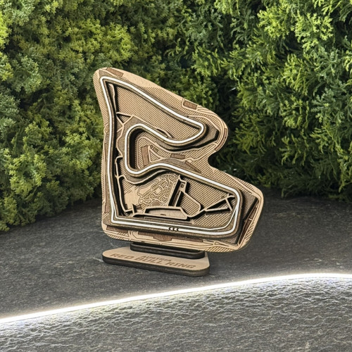 REDBULL RING | Dřevěný 3D závodní okruh | Dárek F1