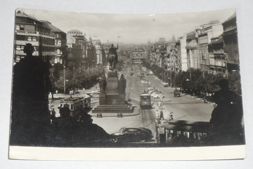 POHLEDNICE • Václavské náměstí, I. CS 1955