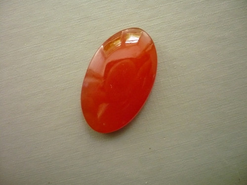 Kabošon - karneol 33 mm, č.4f — foto 1