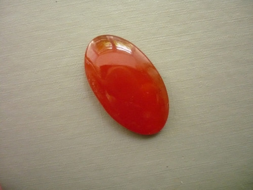 Kabošon - karneol 33 mm, č.13f