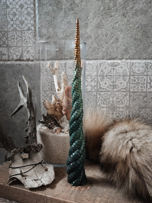 Roh jednorožce 25cm - mermaid — foto 1