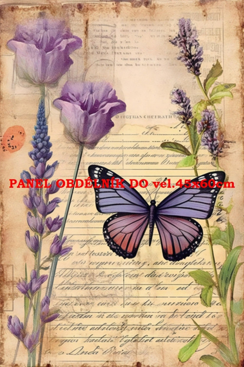 Bavlněný panel 7x10 cm — foto 1