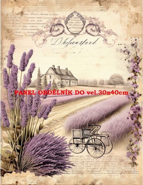 Bavlněný panel 7x10 cm — foto 1