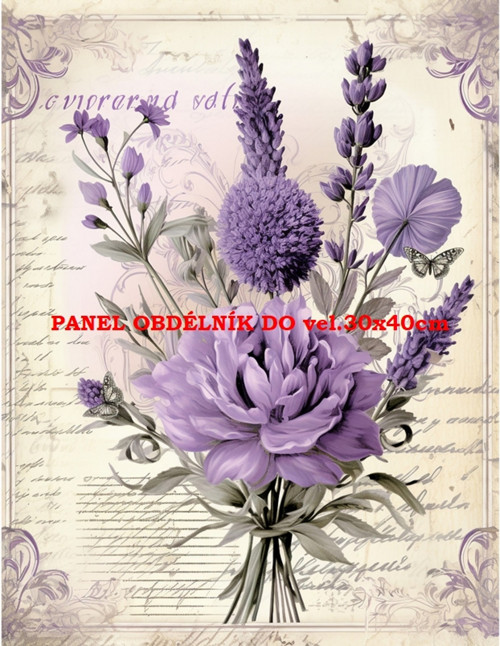 Bavlněný panel 7x10 cm — foto 1