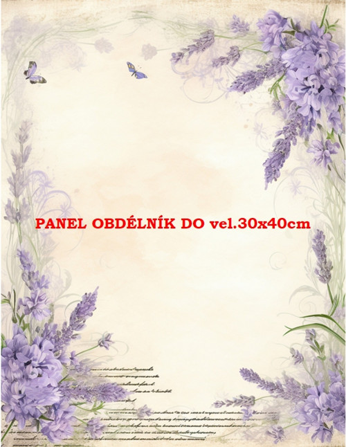 Bavlněný panel 7x10 cm
