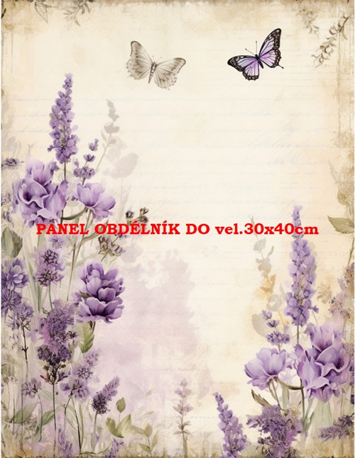 Bavlněný panel 7x10 cm — foto 1