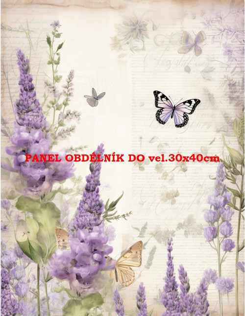 Bavlněný panel 7x10 cm