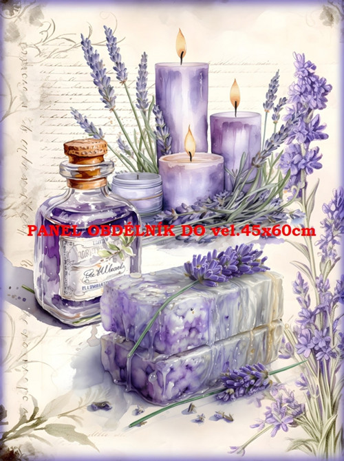 Bavlněný panel 7x10 cm