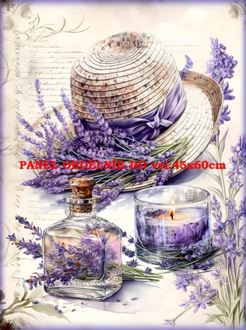 Bavlněný panel 7x10 cm