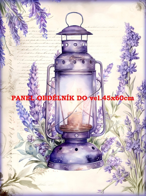 Bavlněný panel 7x10 cm
