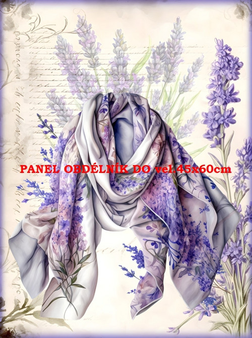 Bavlněný panel 7x10 cm — foto 1